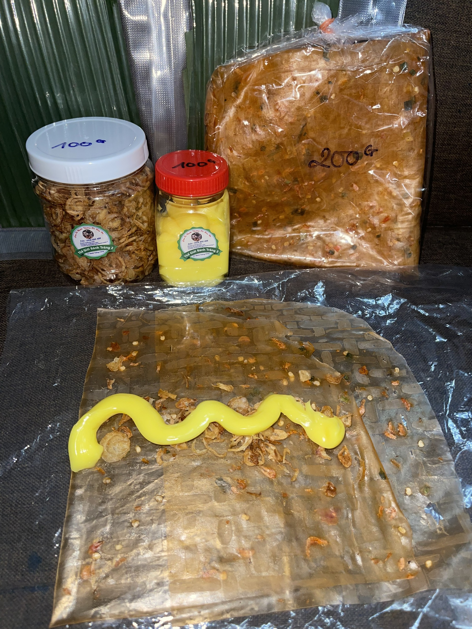 combo dẻo tôm+ bơ+ hành phi