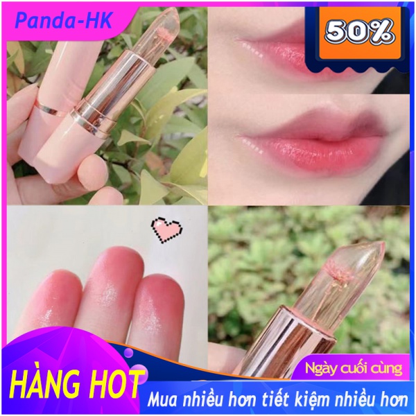Son Dưỡng Môi Thạch Ướp Hoa Cao Cấp Được Tin Dùng - Dưỡng ẩm tuyệt đối, vô cùng lành tính giúp đôi môi luôn căng mọng hồng hào COD