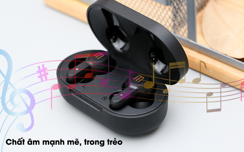 Tai nghe Bluetooth True Wireless Mozard Air 3 Đen