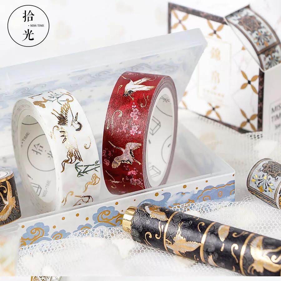 washi tape băng dính cổ trang