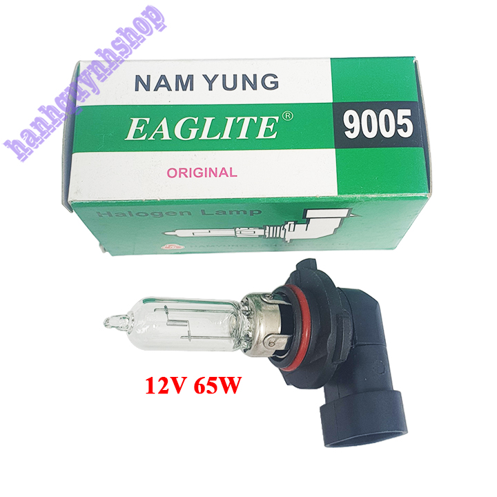 Bóng đèn ô tô HB3 9005 12V 65W con cú sợi tóc Halogen
