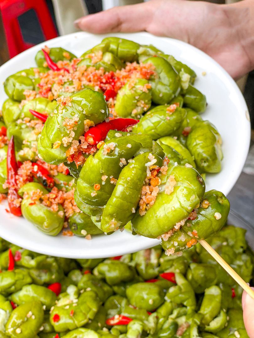 [300gr] Cà Na đập dập sốc muối ớt chua ngọt