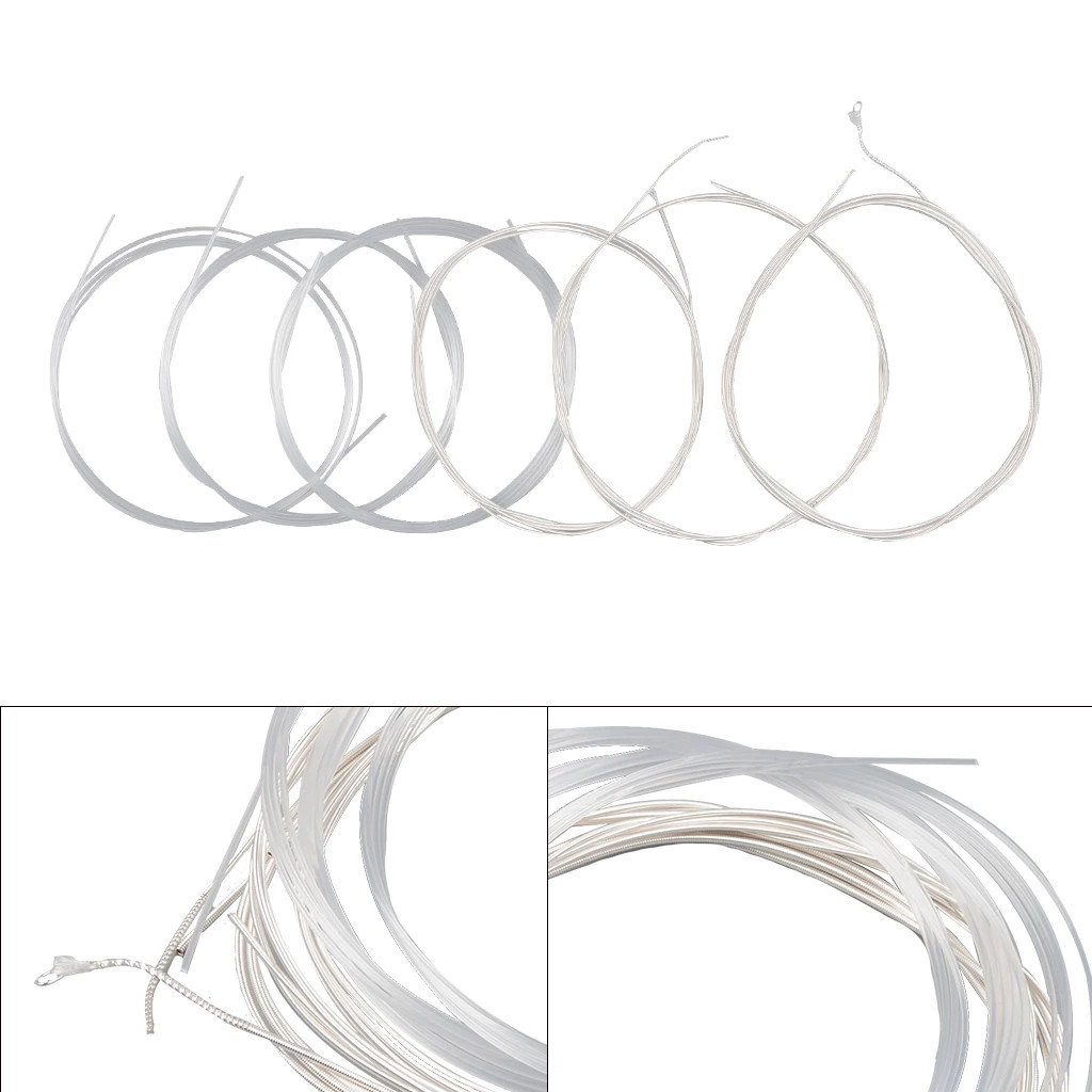 [Genuine] set guitar strings Alice AC106 nylon strings for men Classic & wire retail from 1 đến 6 (1st,2nd,3rd,4th,5th,6th)