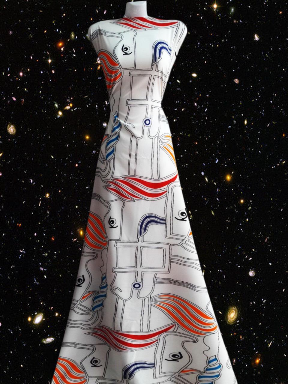 2 MET VẢI LỤA TUYẾT CO GIÃN  - MAY ÁO DÀI, ÁO LẺ,  ÁO ĐẦM, ÁO BÀ BA, ĐỒ BỘ…