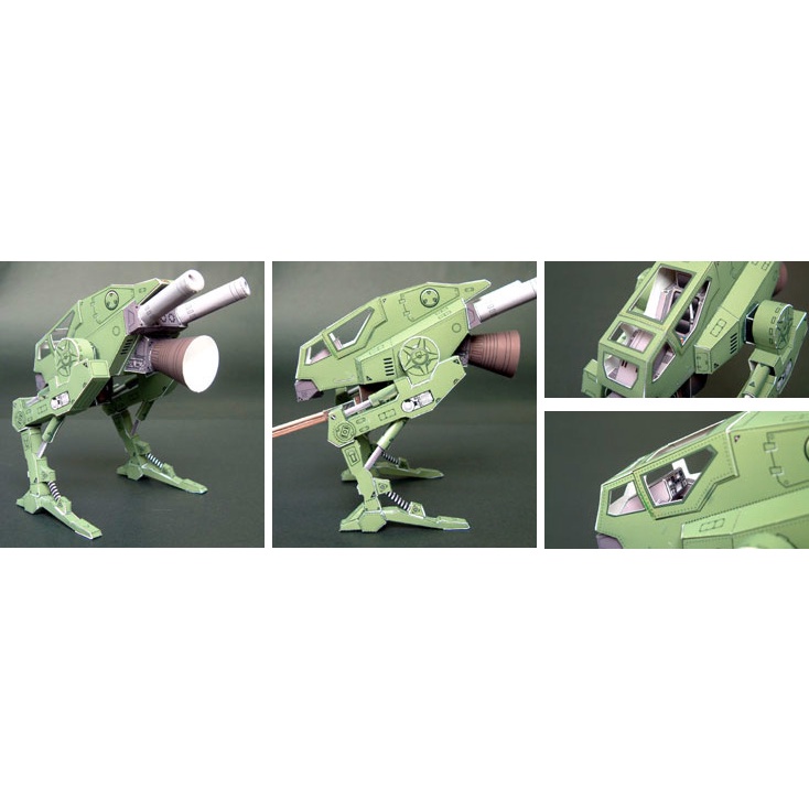 Mô hình giấy 3D  GunWalker
