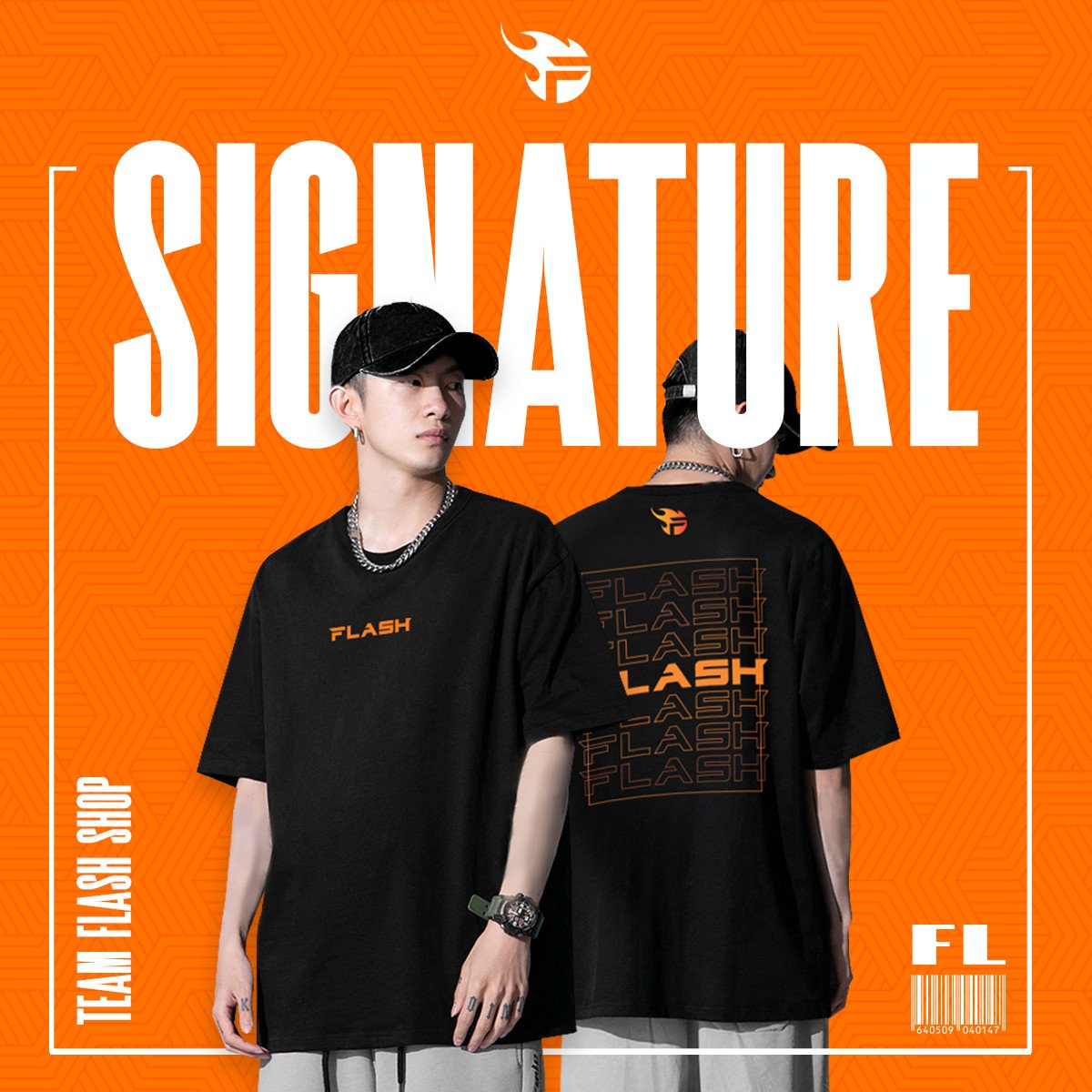 ÁO THUN TEAM FLASH SIGNATURE