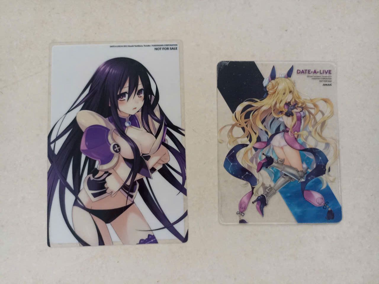 Phụ kiện Postcard, Bookmark, Sổ Note, Card mẫu Date A Live
