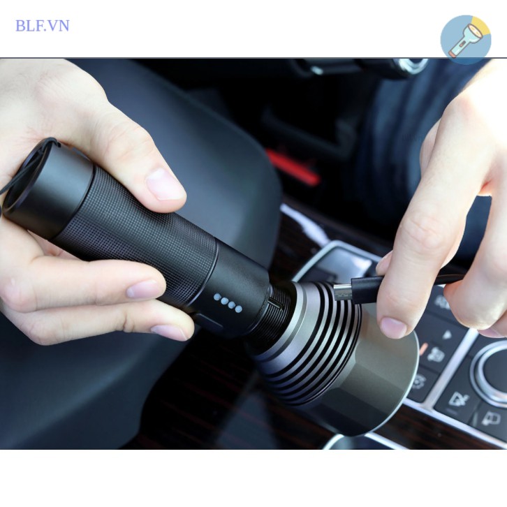 Đèn pin Xiaomi NexTool XPH50.2 2000lm 6500K Chiếu xa 380m cổng sạc USB-C