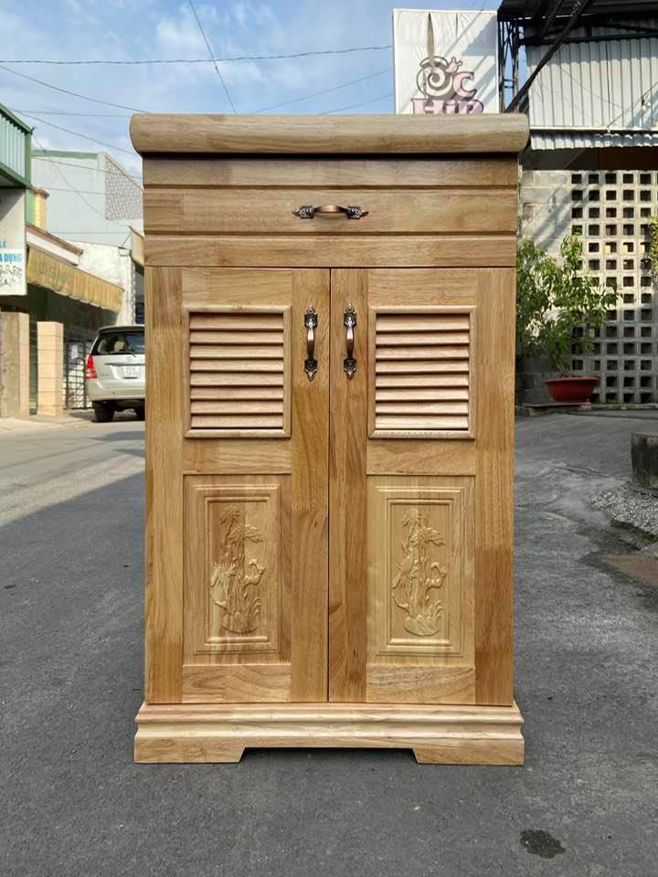 Tủ Giày Dép gỗ Cao Su