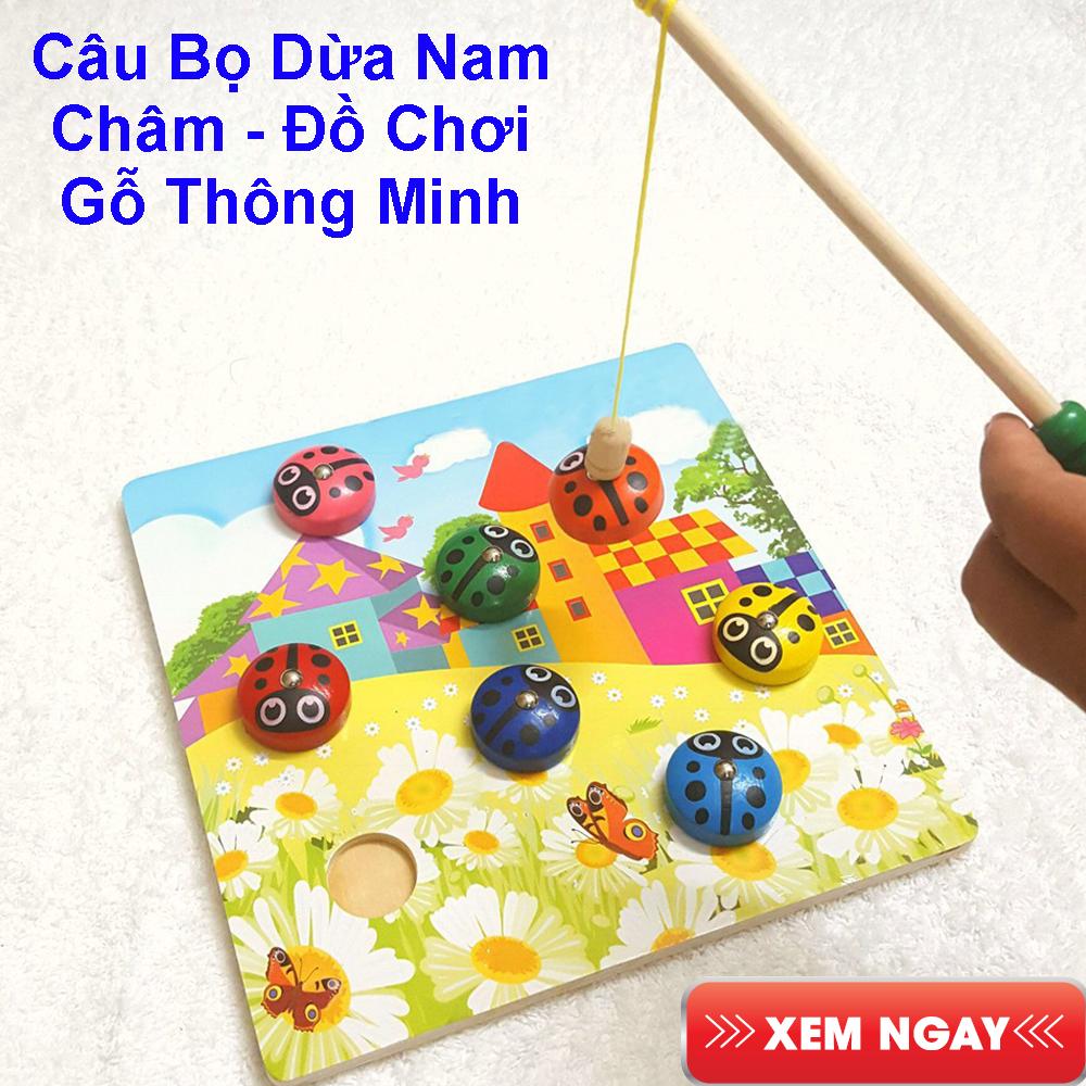 Bộ Đồ Chơi Câu Bọ Dừa Nam Châm