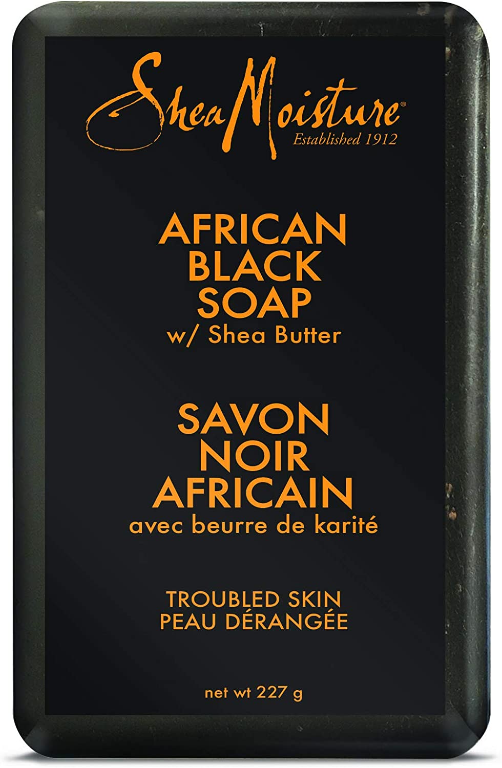 (có bill nhập)Xà bông đen Shea Moisture African Black Soap 227g