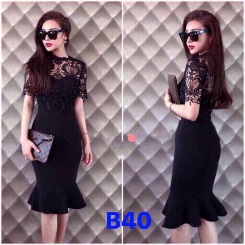 [HCM]ĐẦM ÔM  ĐUÔI CÁ SANG TRỌNG D15