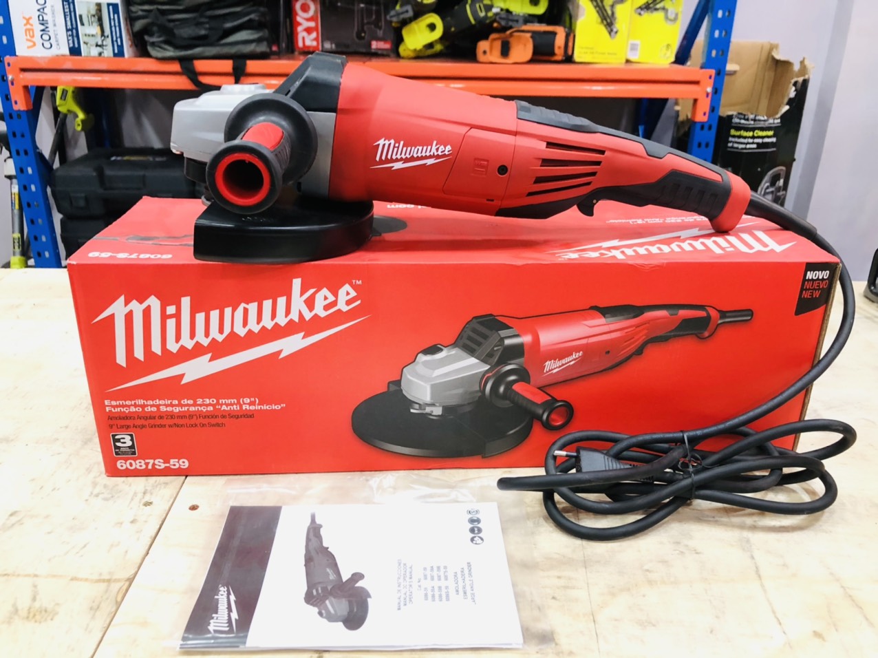 Mài góc 230mm Milwaukee 6087S-59