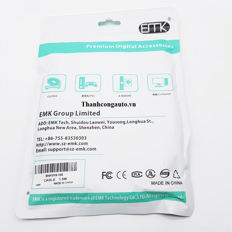 Cáp quang Audio ETK dài 1.5m (Cable Toslink OPTICAL)