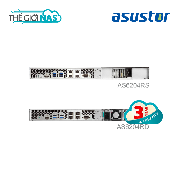 NAS Asustor AS6204RD