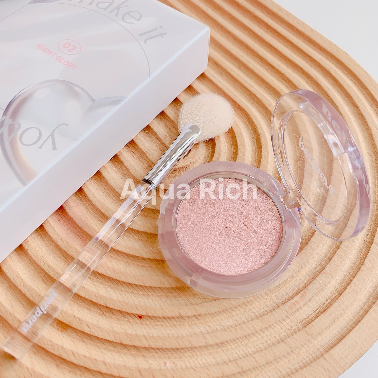 [Kèm Cọ] Phấn Bắt Sáng Ink Peripera Pure Glory Highlighter Set - 01 Day Glory - 02 Night Glory