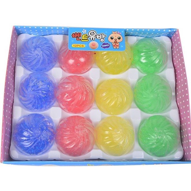 Đồ chơi Squishy Mochi dễ thương,mềm bánh bao chân thực mềm mịn giảm stress co dãn đàn hồi ngộ nghĩnh giải tỏa căng thẳng
