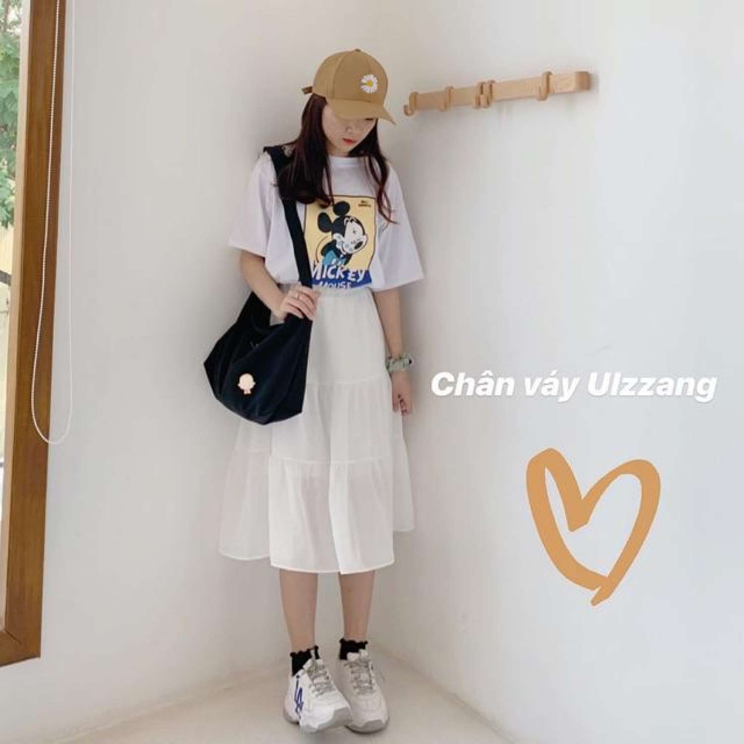 Chân váy voan tầng 2 lớp (ảnh thật/sẵn)