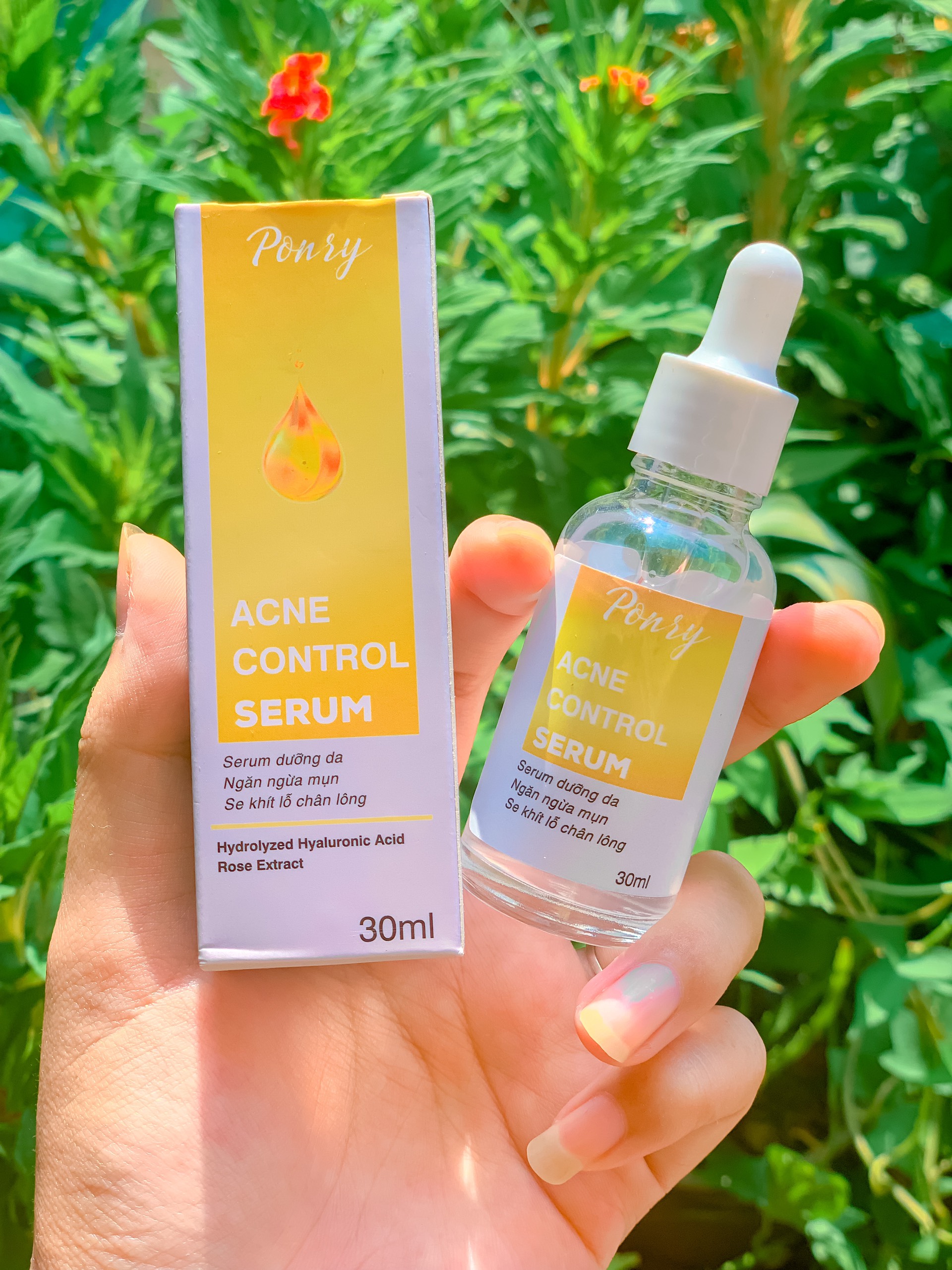 Serum Ponry dưỡng ẩm, phục hồi da mẫu mới 30ml (Chính hãng kèm quà tặng)
