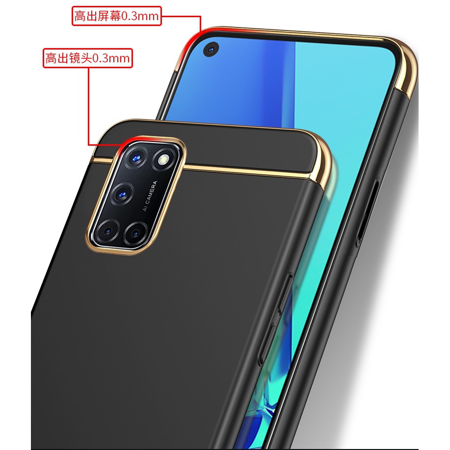 ỐP LƯNG 3 MẢNH CHO OPPO A52,A92