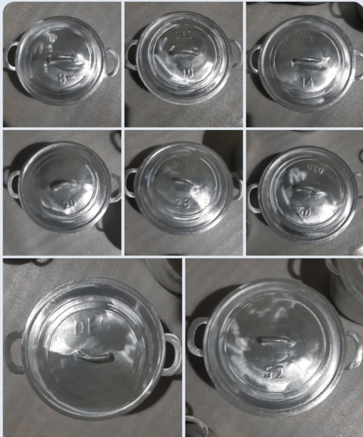 Nồi gang đúc ( THỦ CÔNG NGUYÊN KHỐI LÀNG NGHỀ ) Cỡ nồi từ số 8 - 170