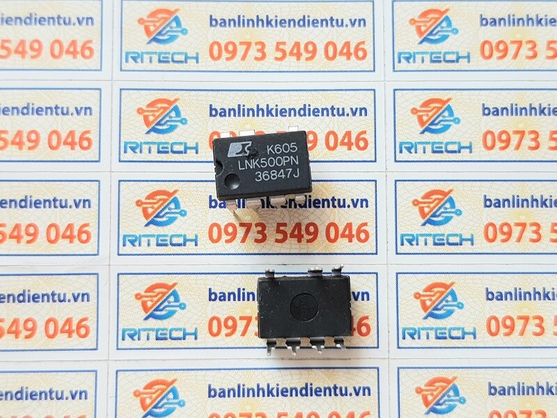 [Combo 5 con] LNK500P, LNK500PN IC nguồn DIP-7