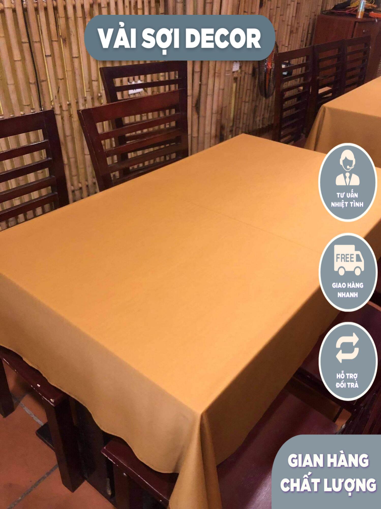 Khăn trải bàn vải các màu ( kích cỡ 1,2m x 1,6m )