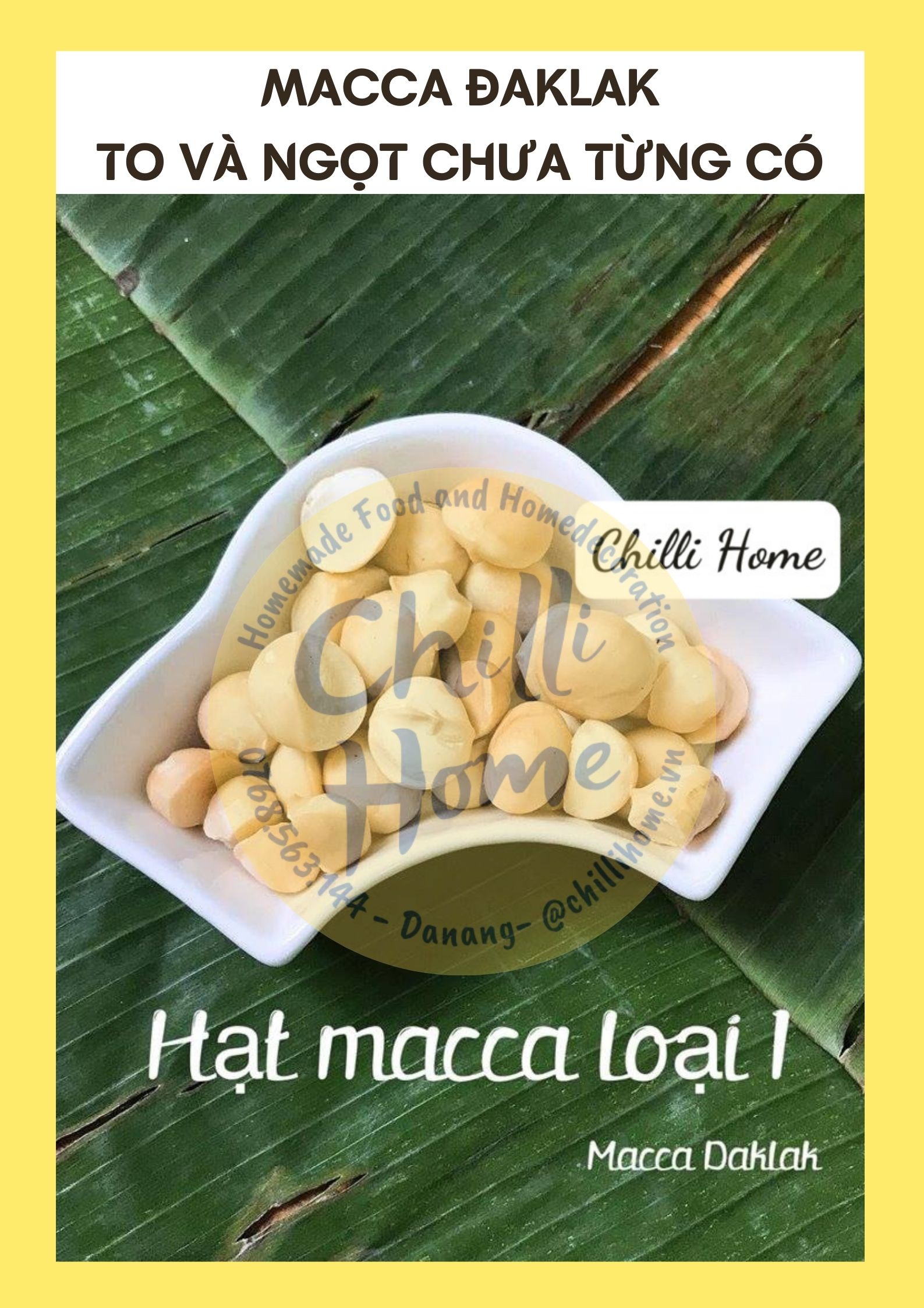 [500GR] HẠT MACCA ĐAKLAK LOẠI 1 NỨT VỎ KÈM KHUI MỞ HẠT