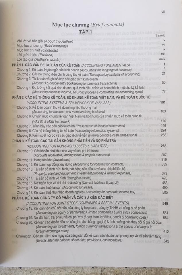 Kế toán và tài chính (tập 1&2)