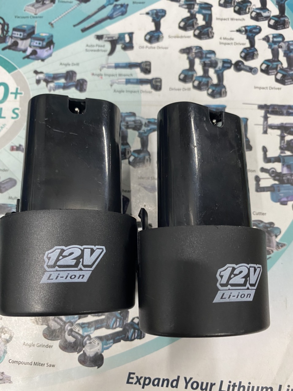 Pin đóng máy khoan cầm Tay 12V Li-ion 3 cạnh tam giác, dành cho máy TQ