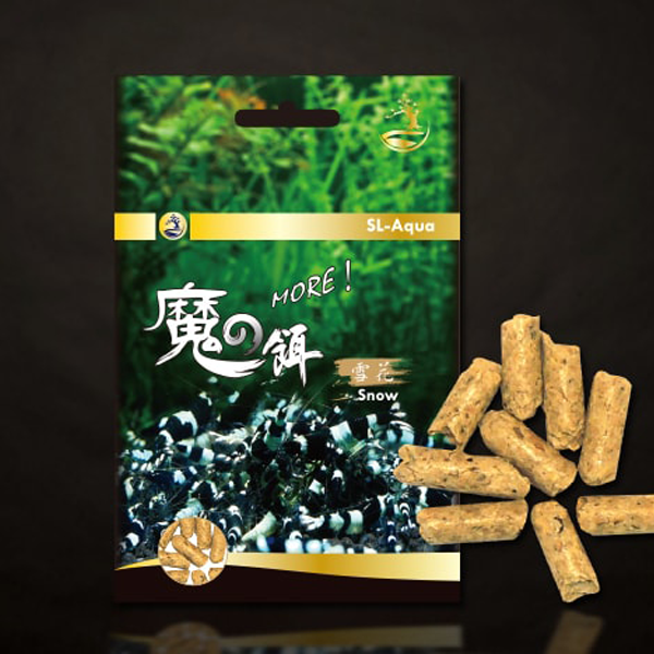 MORE Snowflake, Meat, Vegetable, White Feed Thức ăn tép SL-Aqua