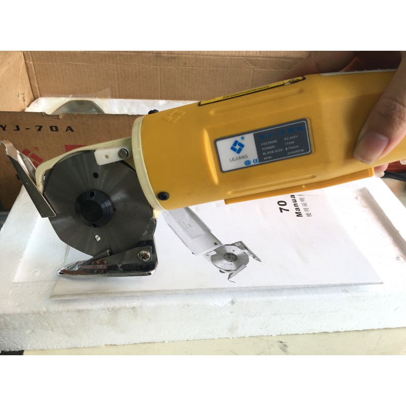 Máy Cắt vải LEJIANG dĩa 70. Máy Cắt Cầm Tay