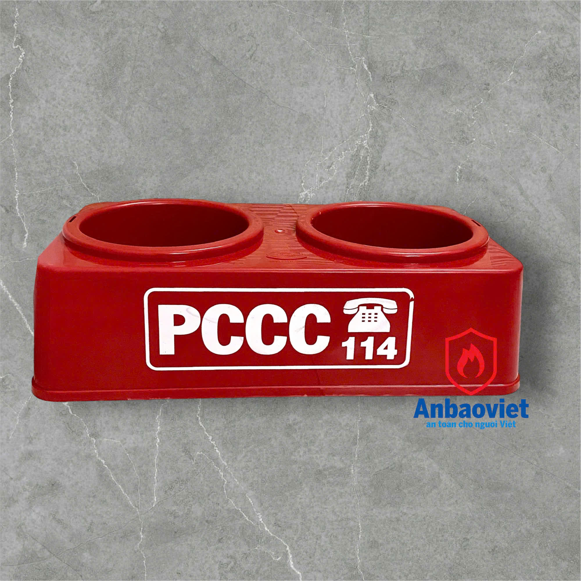 Kệ đôi đựng 02 bình chữa cháy, Kệ PCCC
