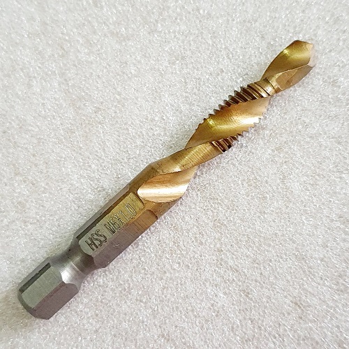 Mũi Khoan Taro Size M6x1.09 Tạo Ren Trong Doa Âm Mũi Vít Chuôi Lục Giác 6 Ly Chuyên Dùng Tạo Các Bước Ren