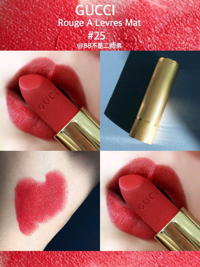 Son Thỏi Gucci Rouge A Levres Matte Lipstick
