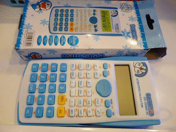 [SALE LỚN] Máy tính học sinh hình hello kitty và Doraemon