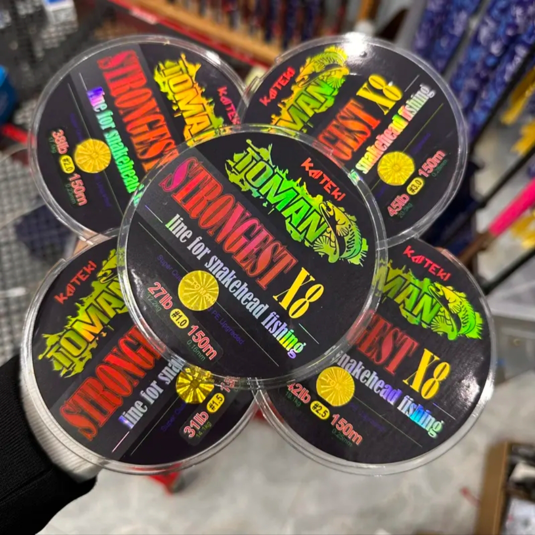 Dù Toman X8 chuyên câu lure