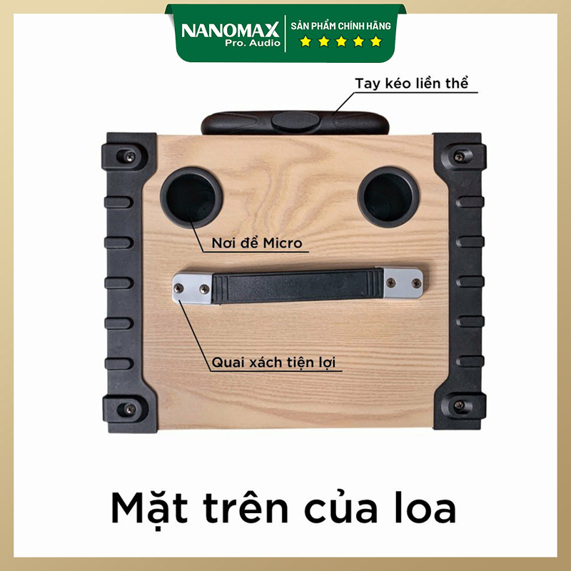 Pull speakers karaoke large capacity | pull speakers cheap nanomax sk-t10 | pull speakers Bluetooth reader is USB memory card hand pull wood grain bundled 2 mic Bluetooth | electric machine great generator permanent LOC J97