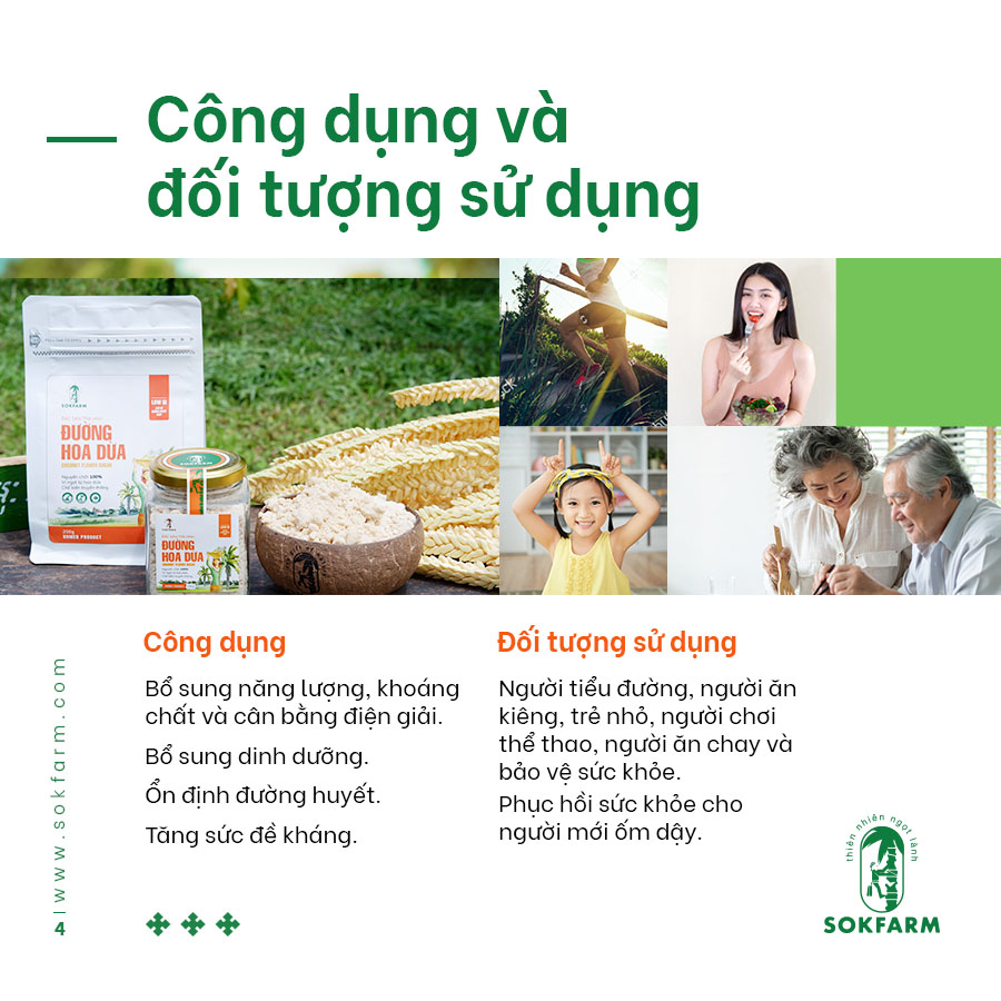 Đường hoa dừa (Sokfarm) - 135g
