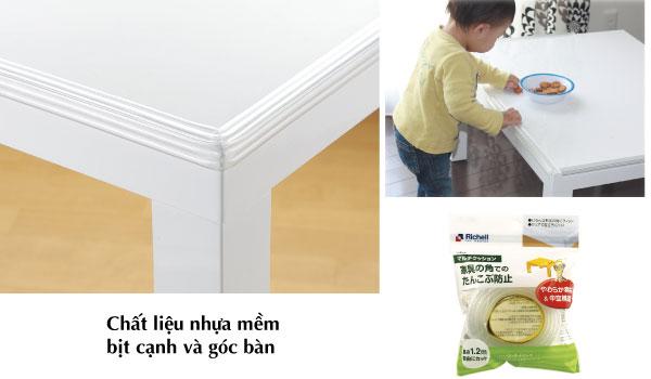 BỊT CẠNH VÀ GÓC BÀN RICHELL