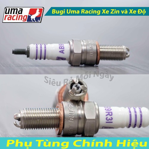 Bugi uma racing ba chấu dành cho xe độ và xe nguyên bản - bugi uma ab8 và ab9