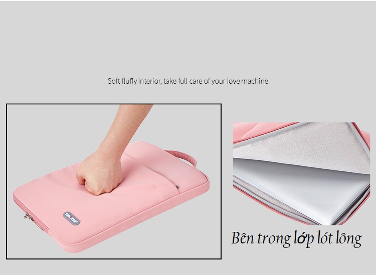 [HCM]Túi đựng laptop Macbook YueLongda.