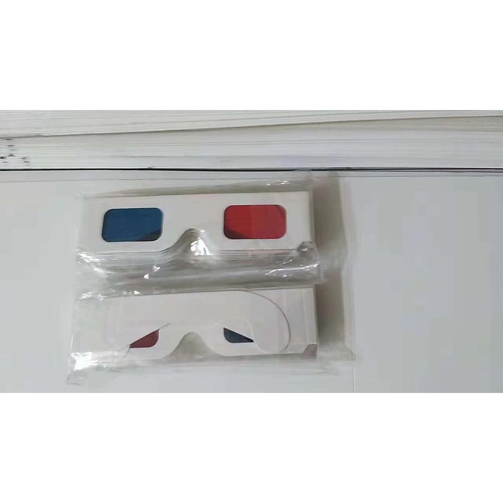 [HCM]Mắt Kính Xem Phim 3D 2 Màu Xanh Đỏ.