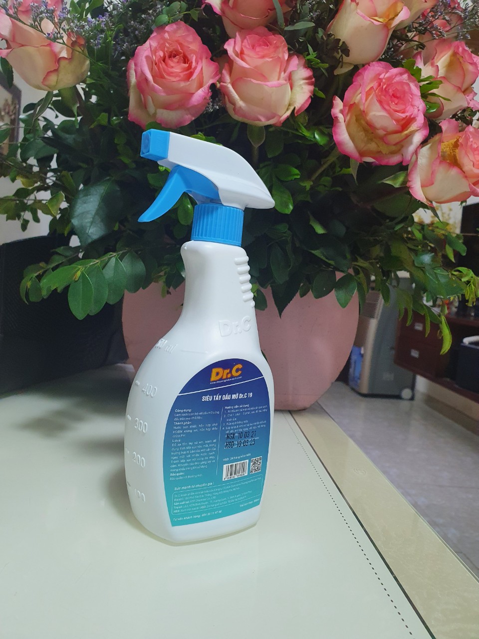 (siêu tẩy rửa. siêu sạch bóng) chai xịt tẩy rửa dầu mỡ