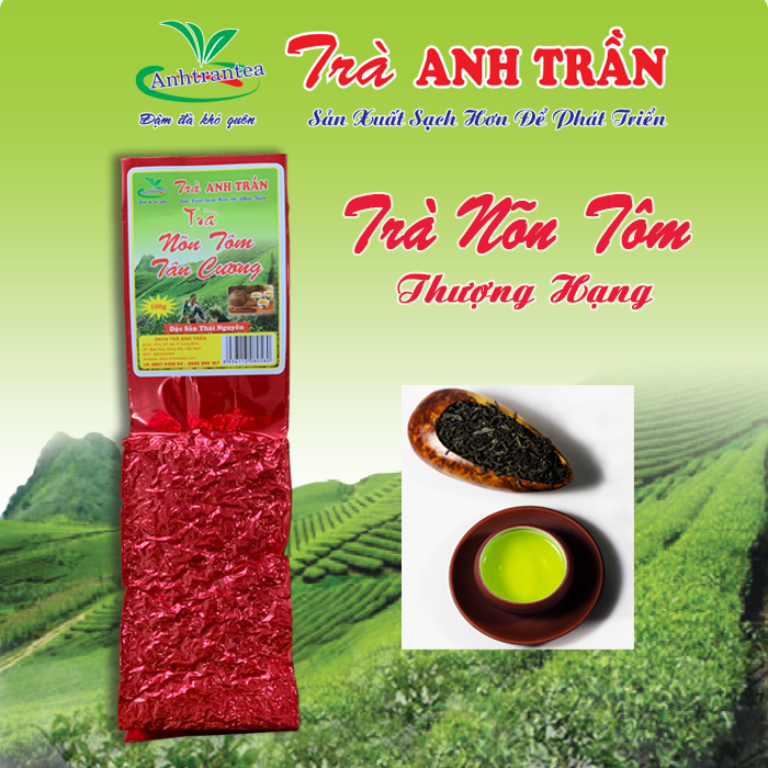 100 g TRÀ NÕN TÔM THƯỢNG HẠNG TRÀ ANH TRẦN