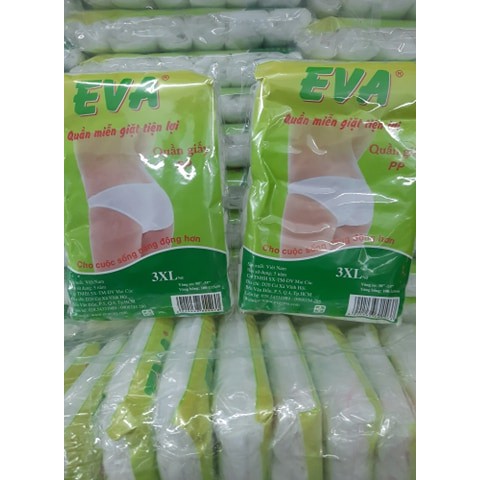 [HCM]Quần Lót giấy EVA dùng 1 lần. Bịch 6 cái