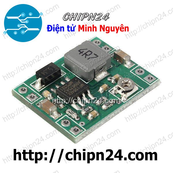 Mạch nguồn giảm áp dc mini mp1584en 0.8v - 20v / 3a