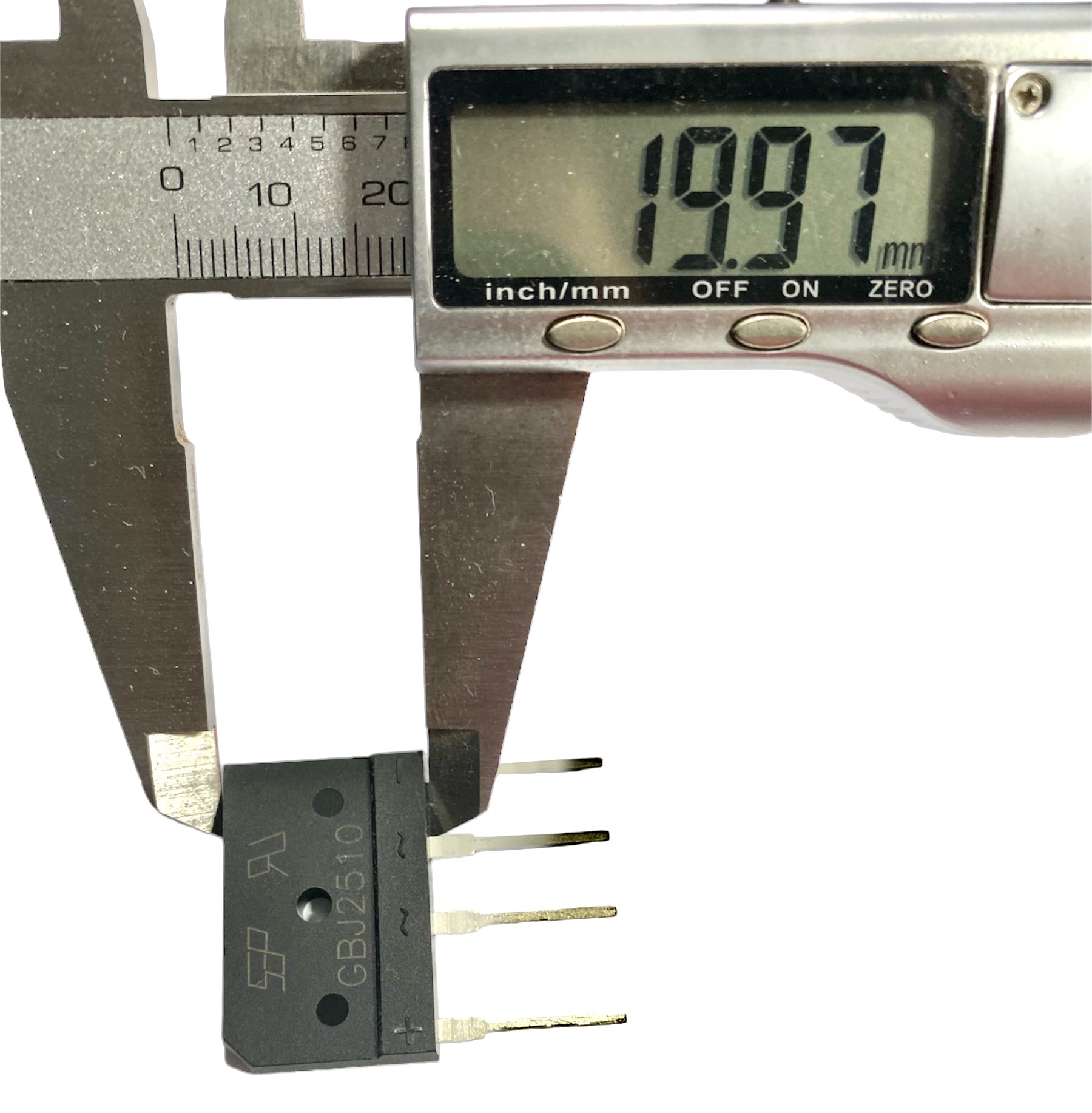 Diode Cầu 25A 1000V GBJ 2510 Dẹp NEW