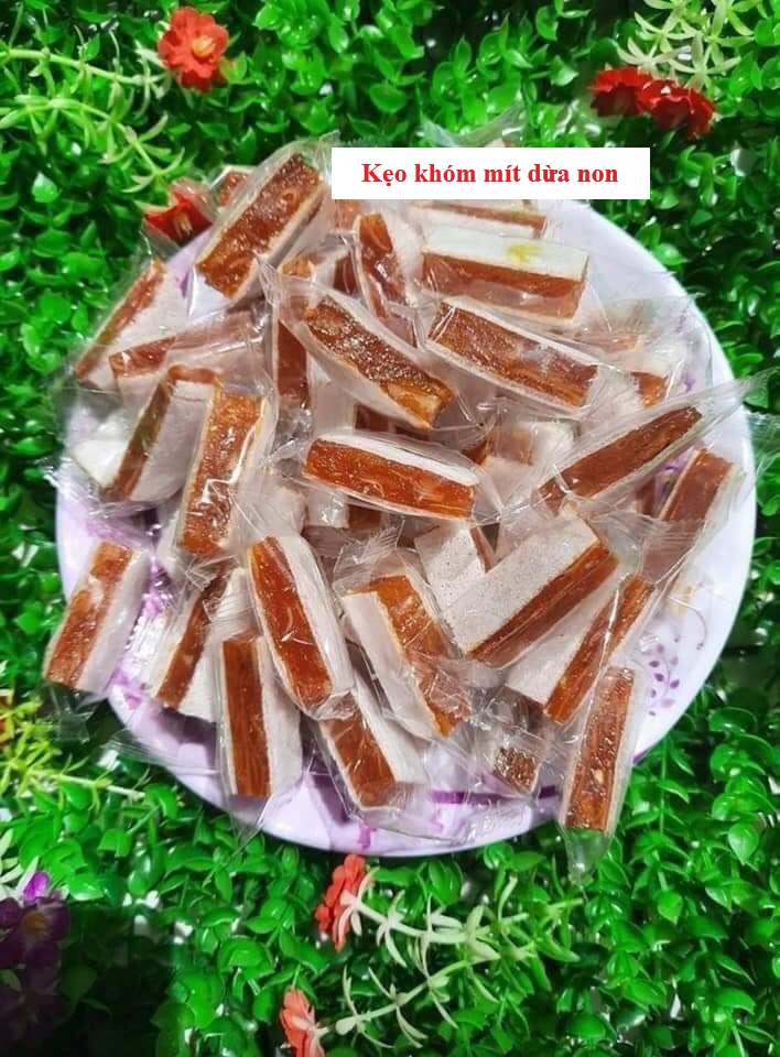 Kẹo khóm mít dừa non túi 500gr