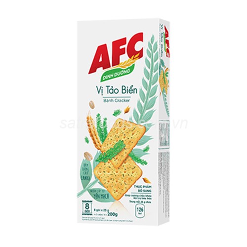 Bánh cracker AFC Dinh Dưỡng hộp 200g